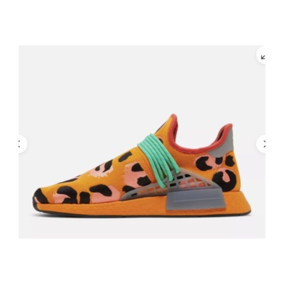 Adidas Nmd R1 Low Mens Running Shoes Animal Print Orange GZ4439 NEW Multi Sz - Picture 4 of 6